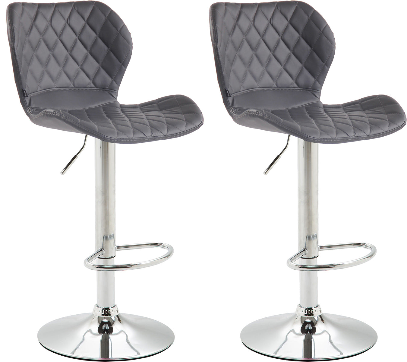 2er Set Barhocker Cork Kunstleder
