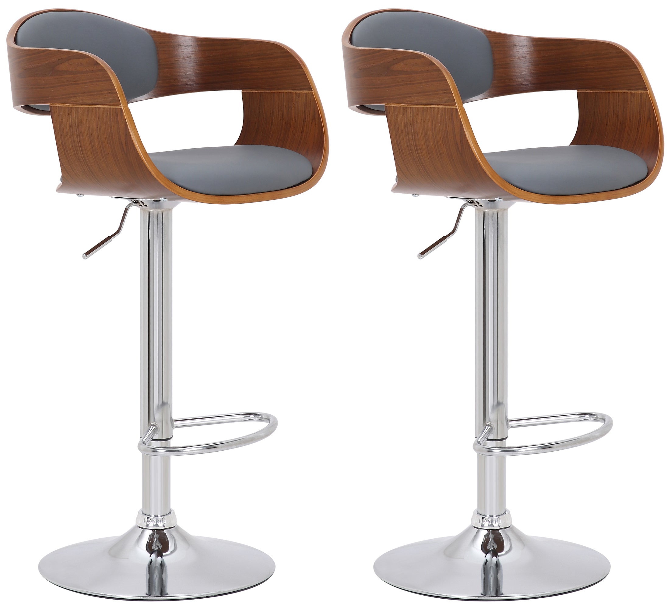 2er Set Barhocker Kingston Kunstleder
