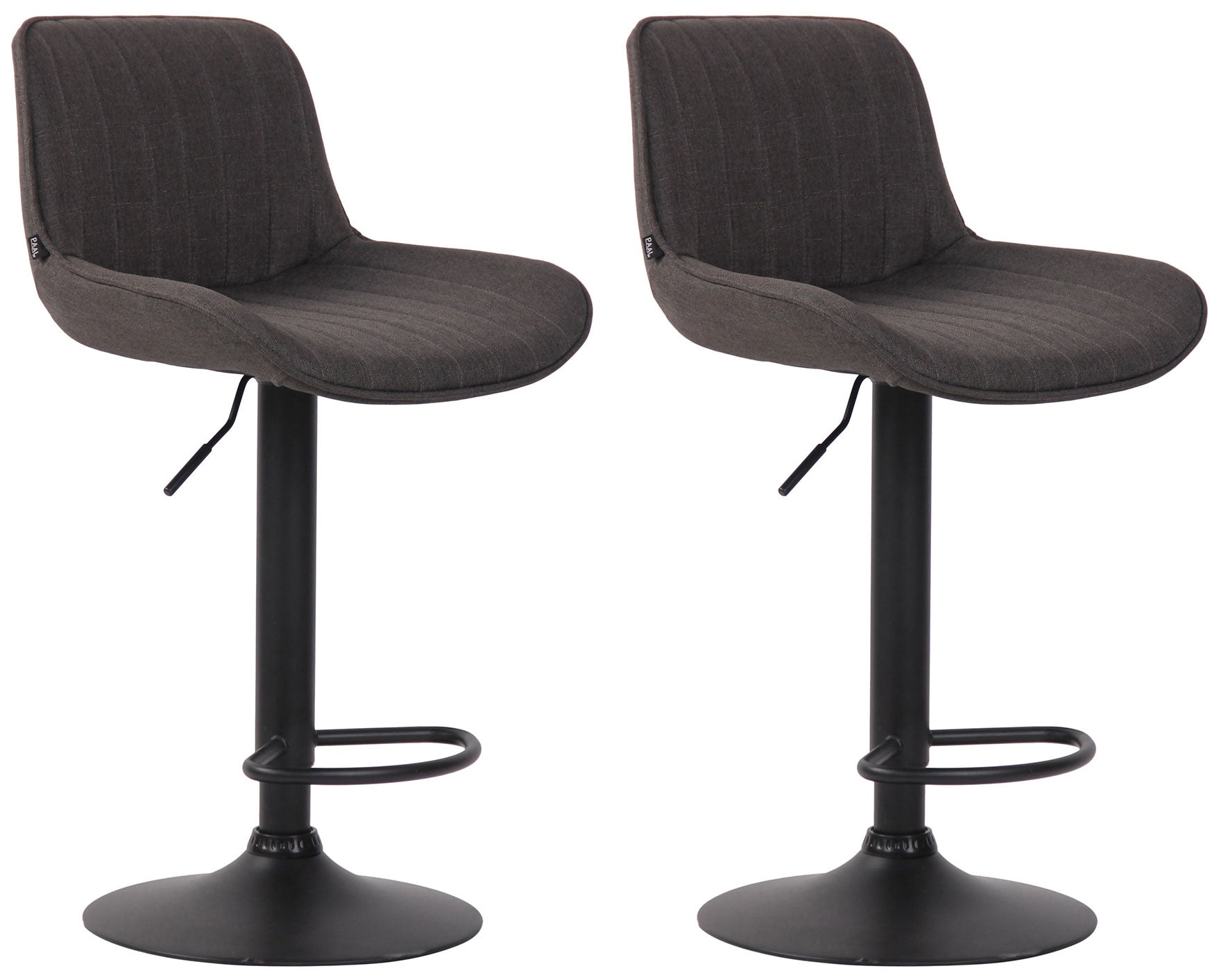 2er Set Barhocker Lentini Stoff