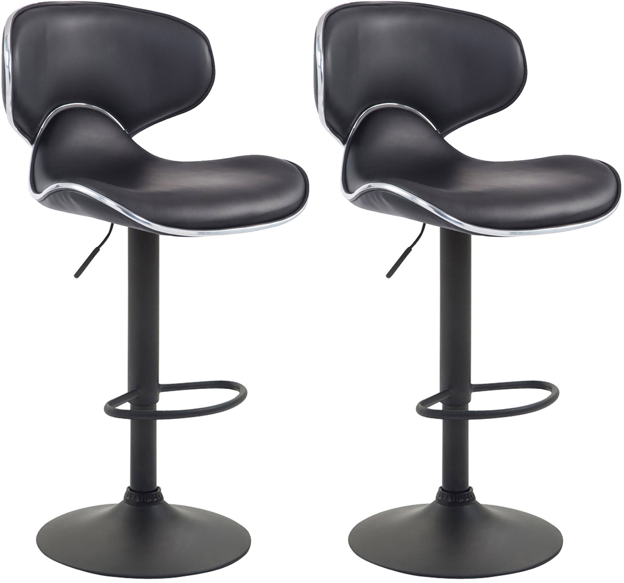 2er Set Barhocker Las Vegas Kunstleder