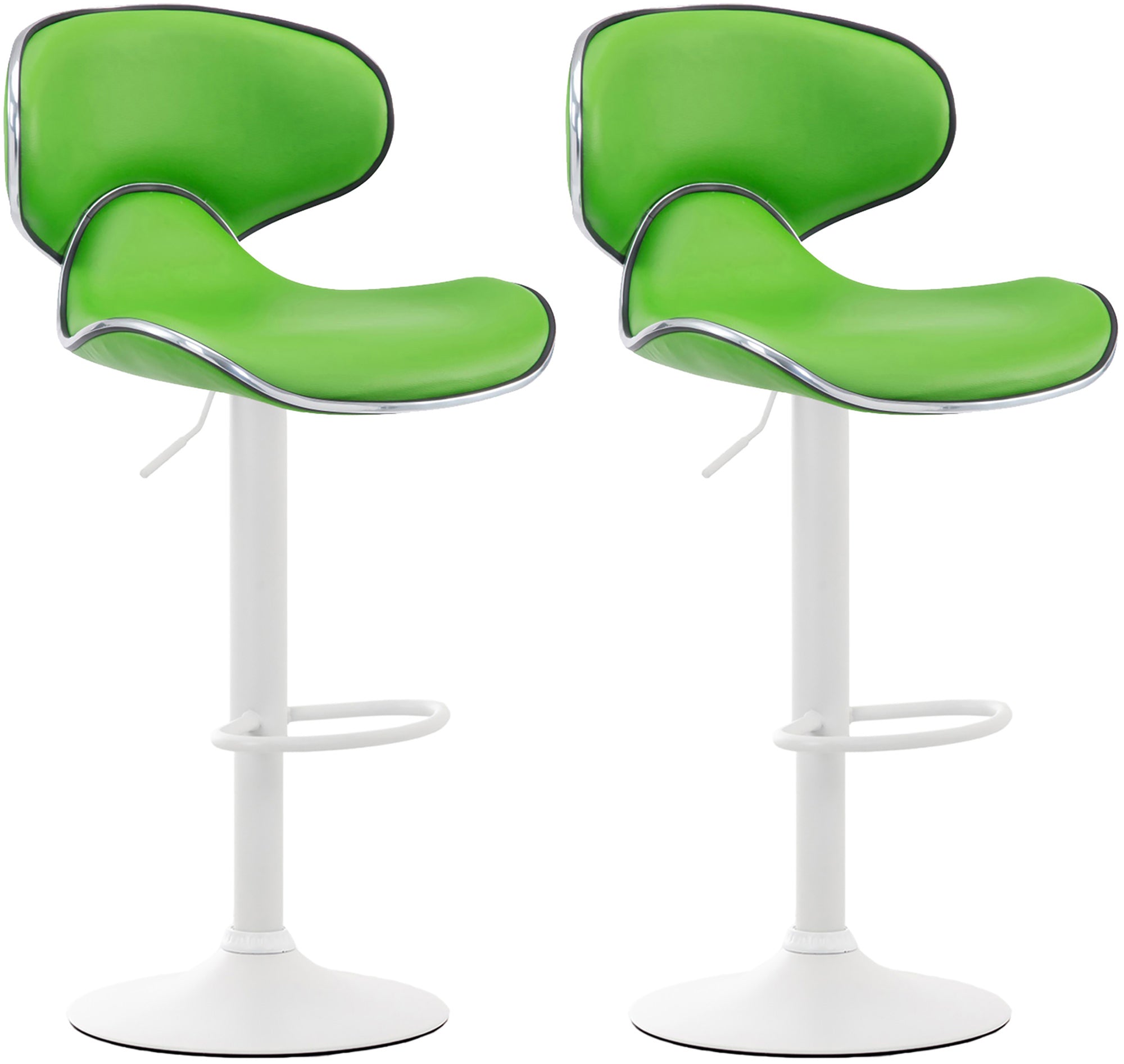 2er Set Barhocker Las Vegas Kunstleder