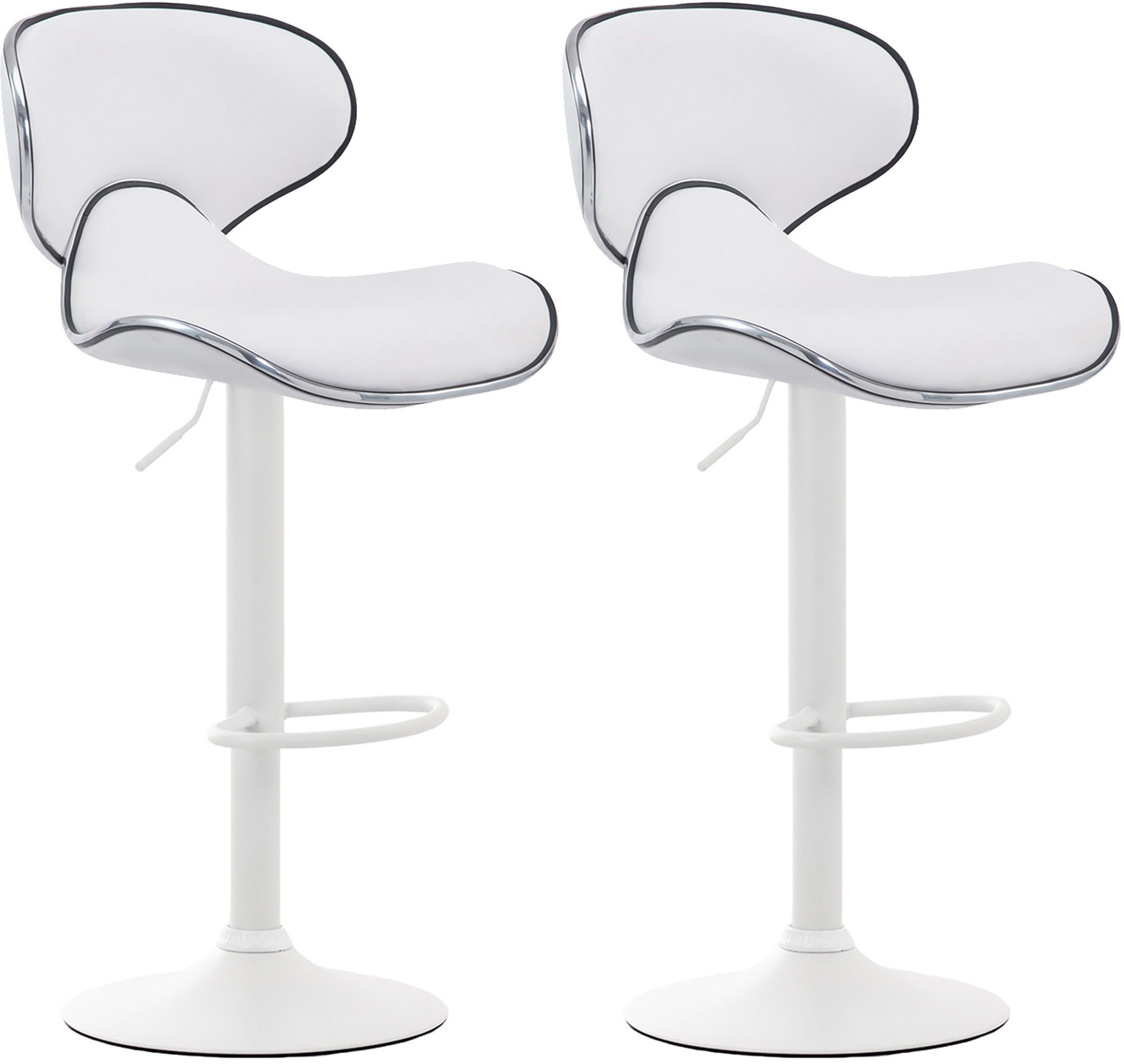2er Set Barhocker Las Vegas Kunstleder