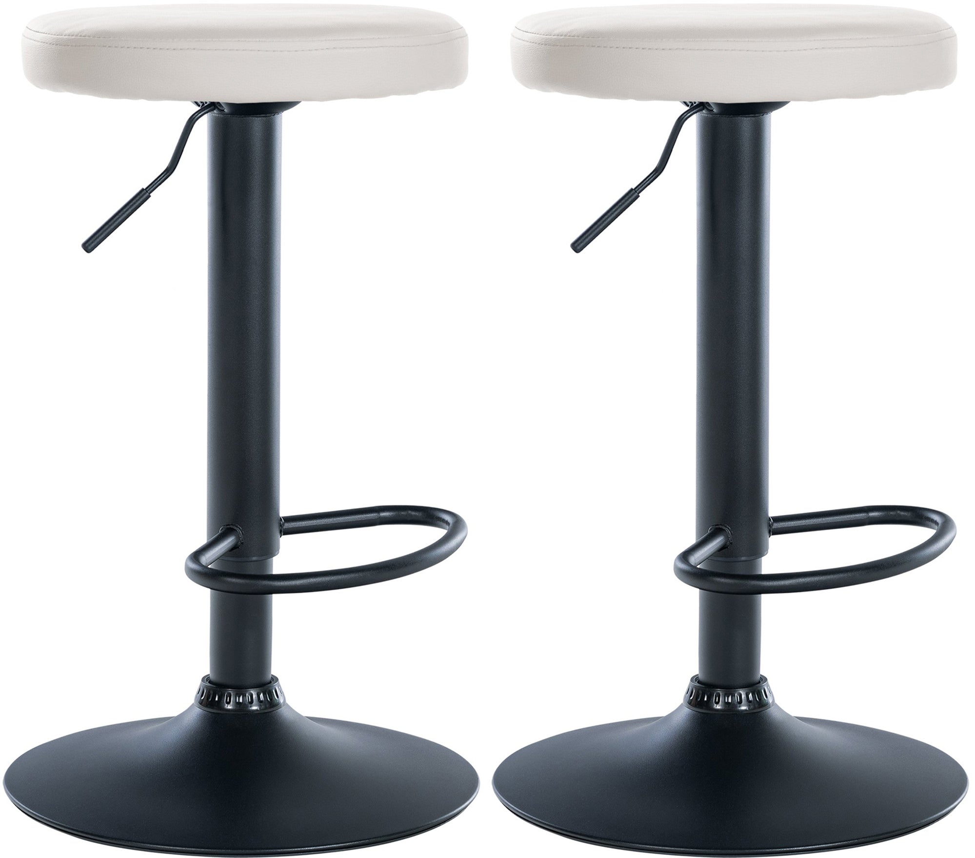 2er Set Barhocker Ponte Kunstleder